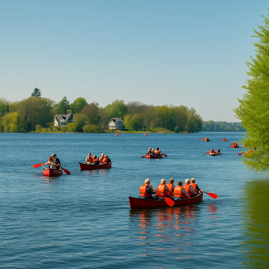 Boot auf dem Kellersee
