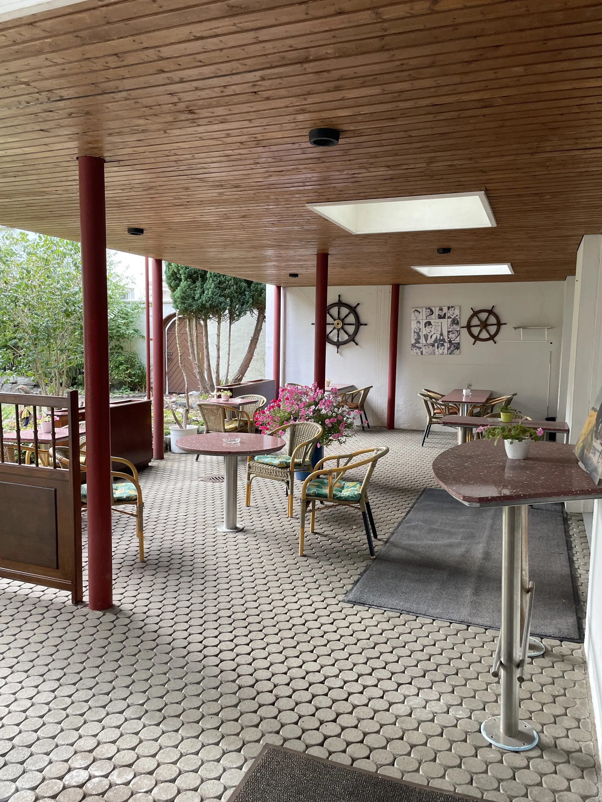 Terrasse im Grünen
